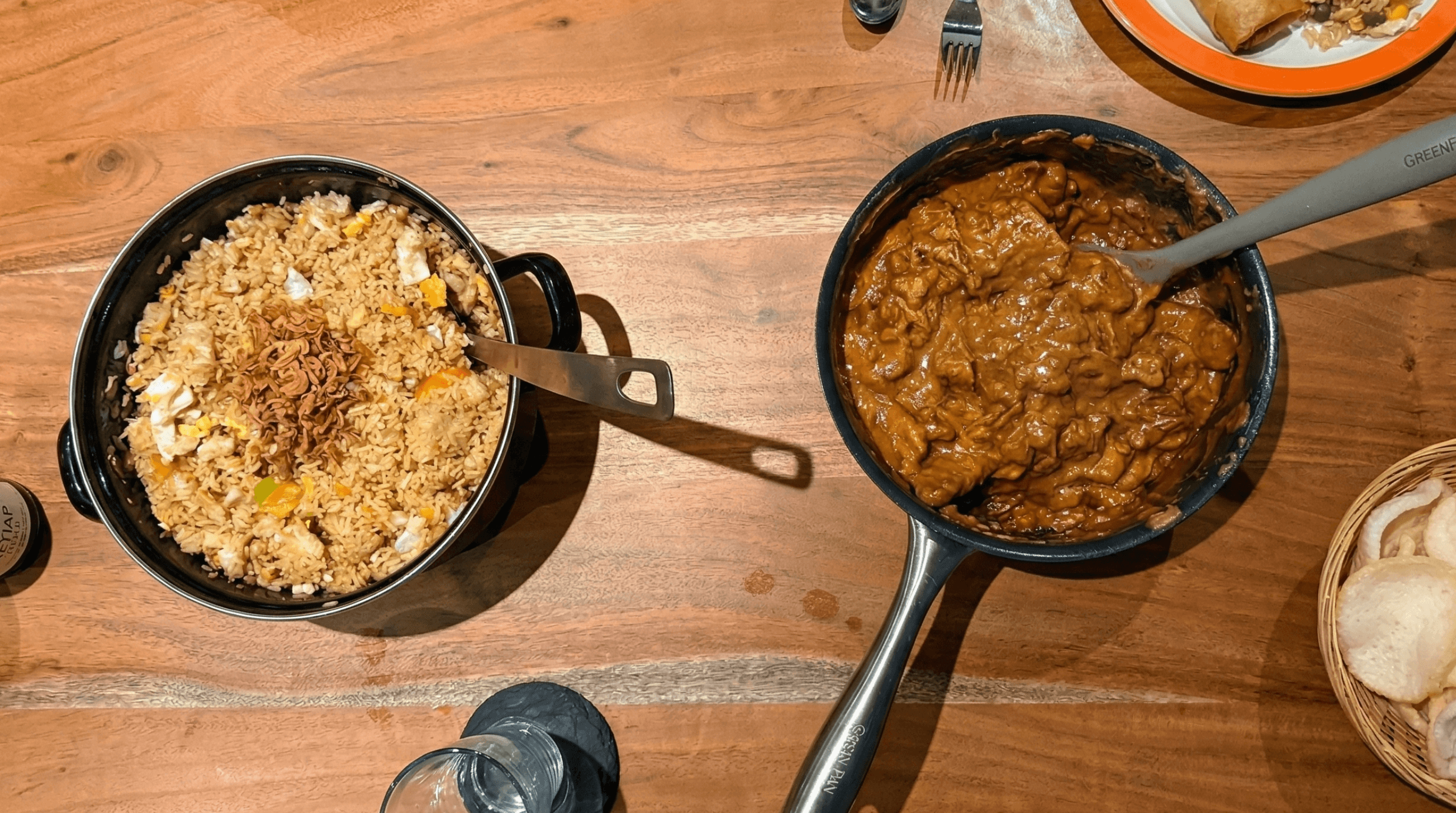 Kipsaté uit de Slowcooker met Fried Rice (Kidsproof!)
