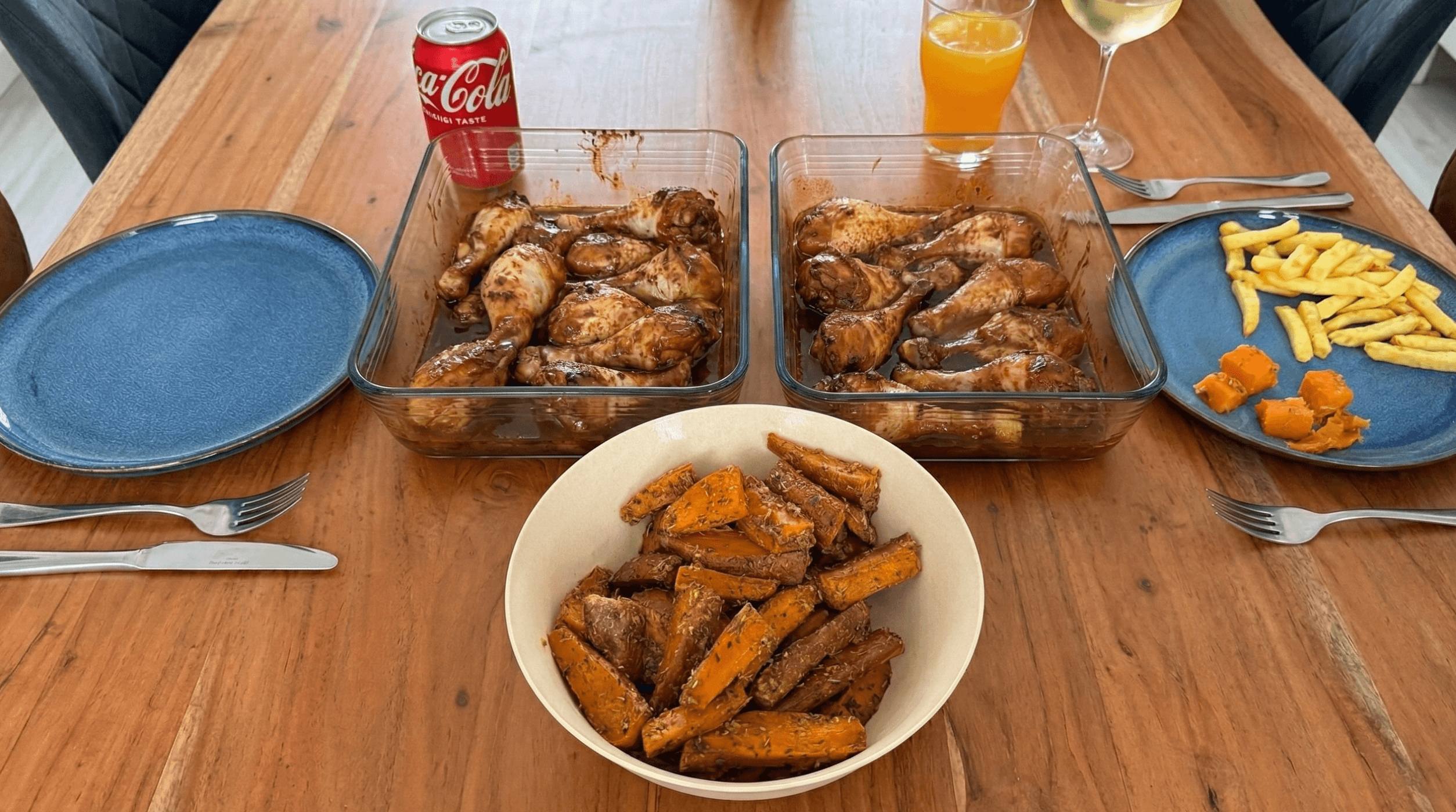 Sweet & Smokey Drumsticks
